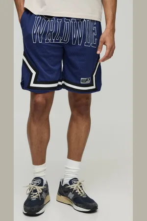 Boohoo Worldwide Mid Length Mesh Basketball Shorts - - M