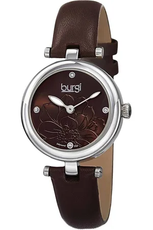 Bürgi Womens BUR128 Dress Watch Round Case - - One Size
