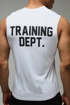 Boohoo Man Active Performance Training Dept Regular Fit vest - - XL
