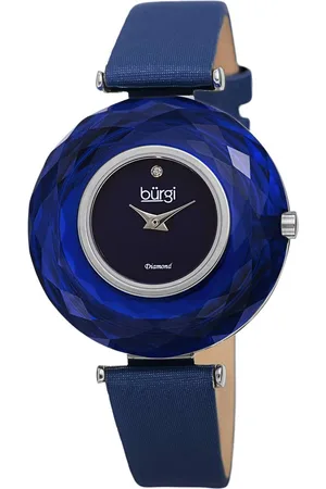 Bürgi Womens Obsidian Mirage 34mm Quartz Elegant - - One Size