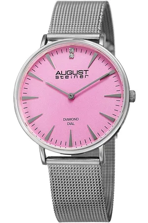 August Steiner Womens Velanthra Mesh 38mm Japanese Quartz Classic - - One Size