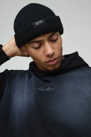 Boohoo Man Tab Beanie - - One Size