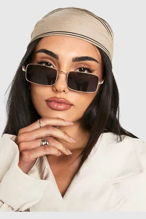 Boohoo Womens Metal Frame Cat Eye Sunglasses - - One Size