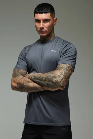 Boohoo Tall Man Active Regular Fit Performance T-shirt - - L