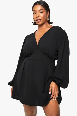 Boohoo Womens PLUS A LINE SKATER DRESS - - 22