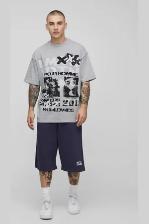 Boohoo Oversized Limited Edition T-shirt and Short set - - M