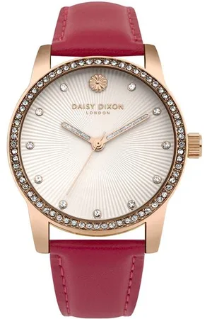 Daisy Dixon Womens DD089PRG Adriana 38mm Quartz Watch - - One Size