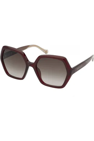 Nina Ricci Womens SNR3565709Y9 Geometric/Octagonal Sunglasses - - One Size