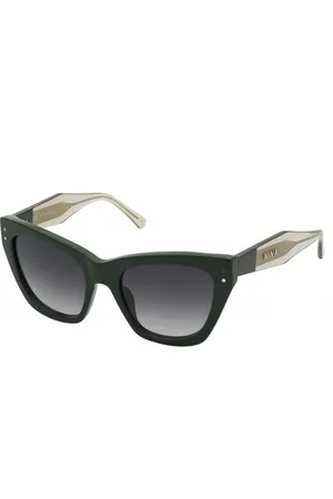 Nina Ricci Womens SNR3235406WT Cat Eye Sunglasses - - One Size