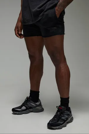 Boohoo Man Active Training Dept. Relaxed Washed Shorts - - XL