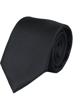 PAUL ANDREW Satin Silk Textured Tie Pocket Square Cuff Links - - One Size