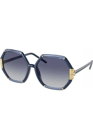 Tory Burch Womens TY9072U-19004L Geometric/Octagonal Sunglasses - - One Size