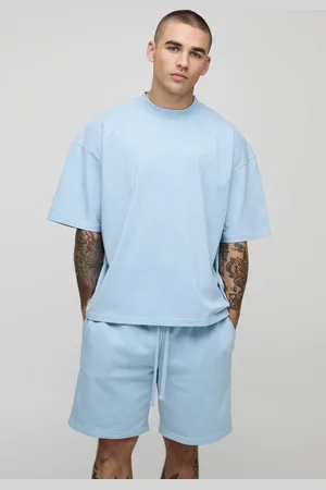 Boohoo Oversized Short Length T-shirt And Short Set - - XS