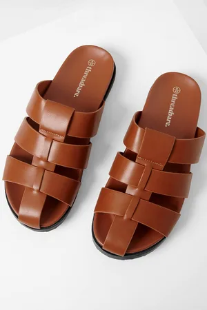 Threadbare Gladiator Slip-On Sandals - - 10