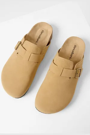 Threadbare Faux Suede Mule Sandals - - 8