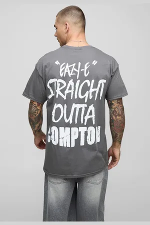 Boohoo Regular Fit Eazy-E License Printed T-Shirt - - XL
