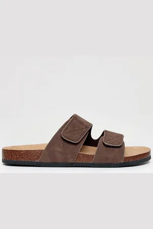 Threadbare Faux Suede Two Strap Sandals - - 7