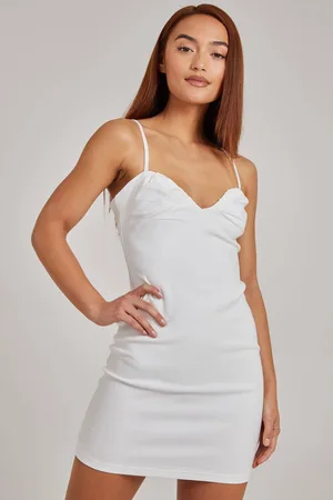 Pink Vanilla Womens Notch Front Bengaline Bodycon Dress - - 14