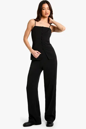 Boohoo Womens Tall Straight Leg Trouser - - 16