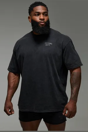 Boohoo Man Active Training Dept. Oversized Washed T-shirt - - L