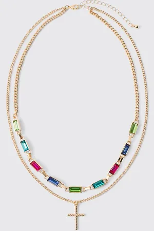 Boohoo Gold Chain Necklace - - One Size