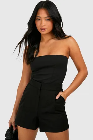 Boohoo Womens Petite Bandeau Corset Top - - 12