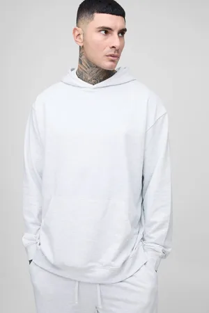 Boohoo Tall 260GSM Loopback Oversized Fit Basic Hoodie - - M