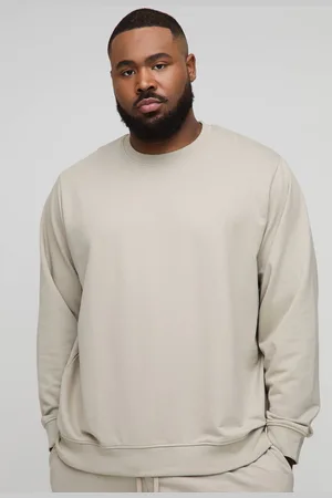 Boohoo Plus 260GSM Loopback Regular Fit Basic Sweat - - 5XL