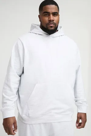 Boohoo Plus 260GSM Loopback Regular Fit Basic Hoodie - - 3XL