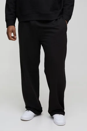 Boohoo Plus 260GSM Loopback Relaxed Fit Basic Joggers - - 3XL
