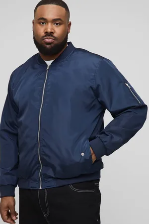 Boohoo Plus Lightweight Ma1 Oversized Bomber Jacket - - 3XL
