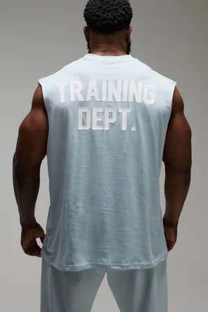 Boohoo Man Active Training Dept Oversized vest - - L