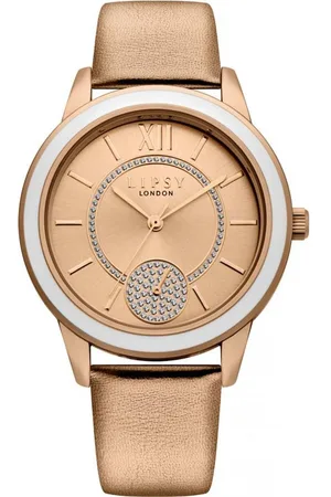 Lipsy London Womens SLP011RG 38mm Quartz Watch - - One Size