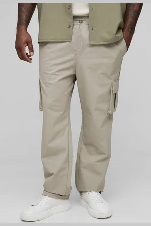 Boohoo Plus Technical Stretch Cargo Skinny Trousers - - 3XL