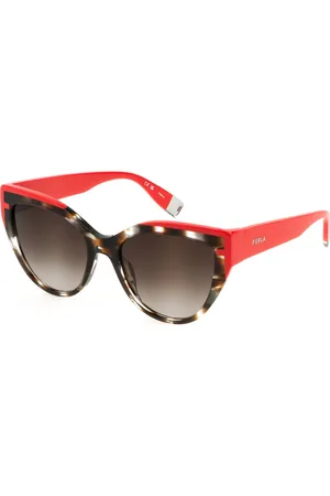 Furla Womens SFU694-5503KA Cat Eye Sunglasses - - One Size