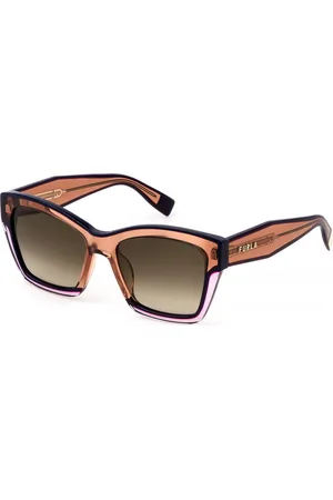 Furla Womens SFU778V-5506EP Square/Rectangle Sunglasses - - One Size
