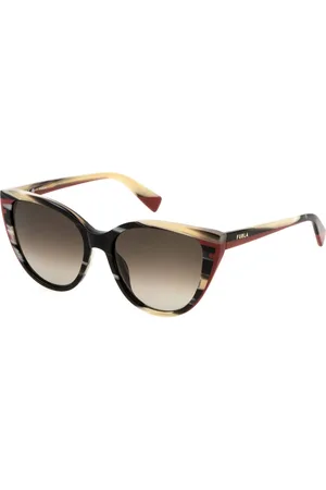 Furla Womens SFU783-5505GZ Wayfarer Sunglasses - - One Size