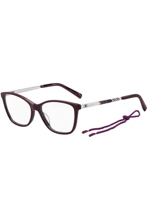M Missoni MMMI0032L HFAC Eyeglasses Women - Burgundy Frames - - One Size