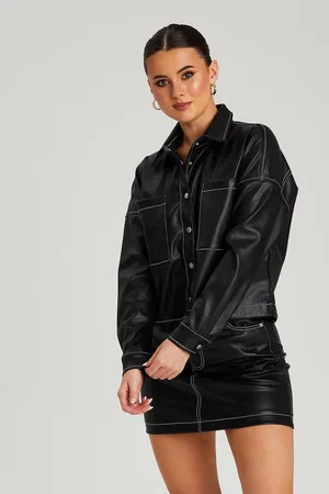Urban Bliss Womens PU Shirt - 16