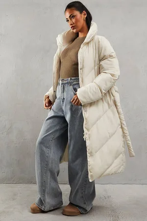 MissPap Womens Longline Puffer Coat - - 16