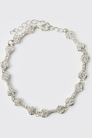 Boohoo Bone Link Bracelet - - One Size