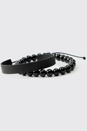 Boohoo Pearl Bracelet Set - - One Size