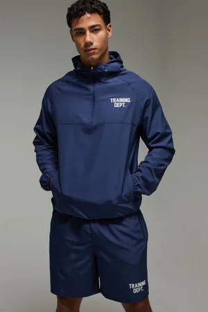 Boohoo Training Dept Woven Short Tracksuit - - XS