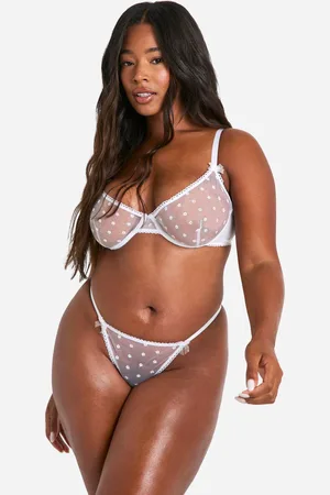 Boohoo Womens Ditsy Flower Fuller Bust Balcony Bra - - 34E