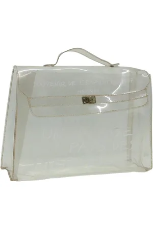 Hermès Preloved Kelly Bag Clear PVC Handbag Women - - One Size