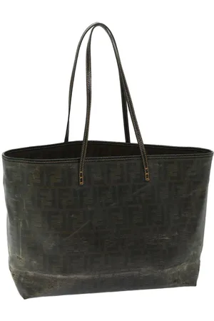 Fendi Preloved Zucca Tote Bag Casual Style Womens - - One Size