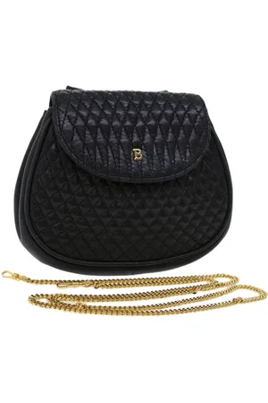 Bally Preloved Quilted Leather Crossbody Bag Women - Shoulder Bags - One Size