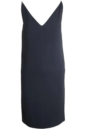 Maison Margiela Preloved Slip Dress Minimalist VNeck Women - Midi - 38