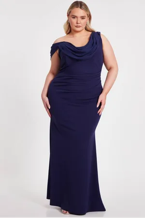 Quiz Womens Curve Drop Sleeve Maxi Dress - 26