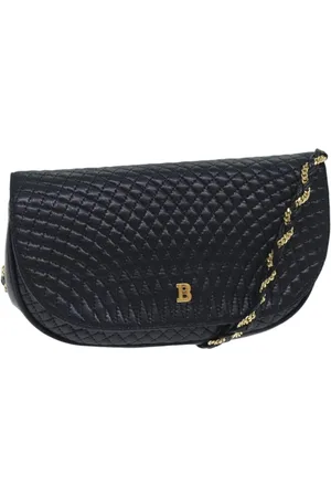 Bally Preloved Quilted Leather Half Moon Bag Women - Shoulder Bags - One Size